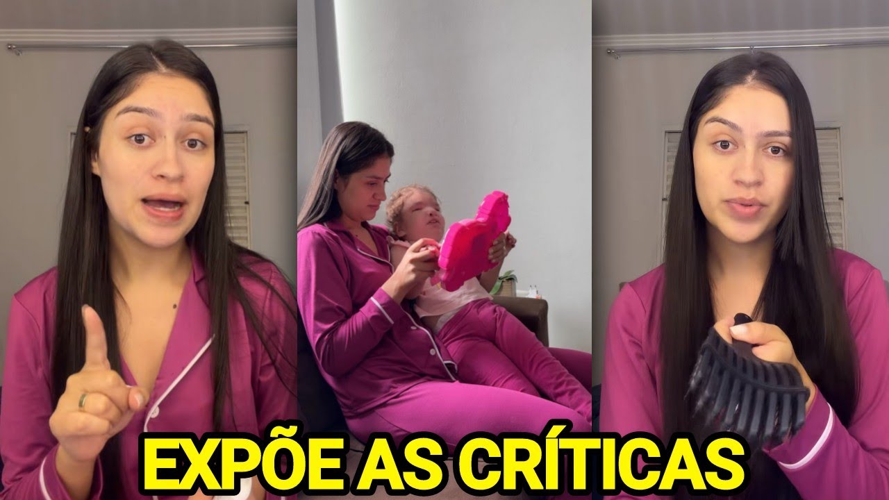 ANA VITÓRIA EXPÕE COMENTÁRIOS DE CRÍTICAS À HADASSA E FAZ FORTE DESABAFO