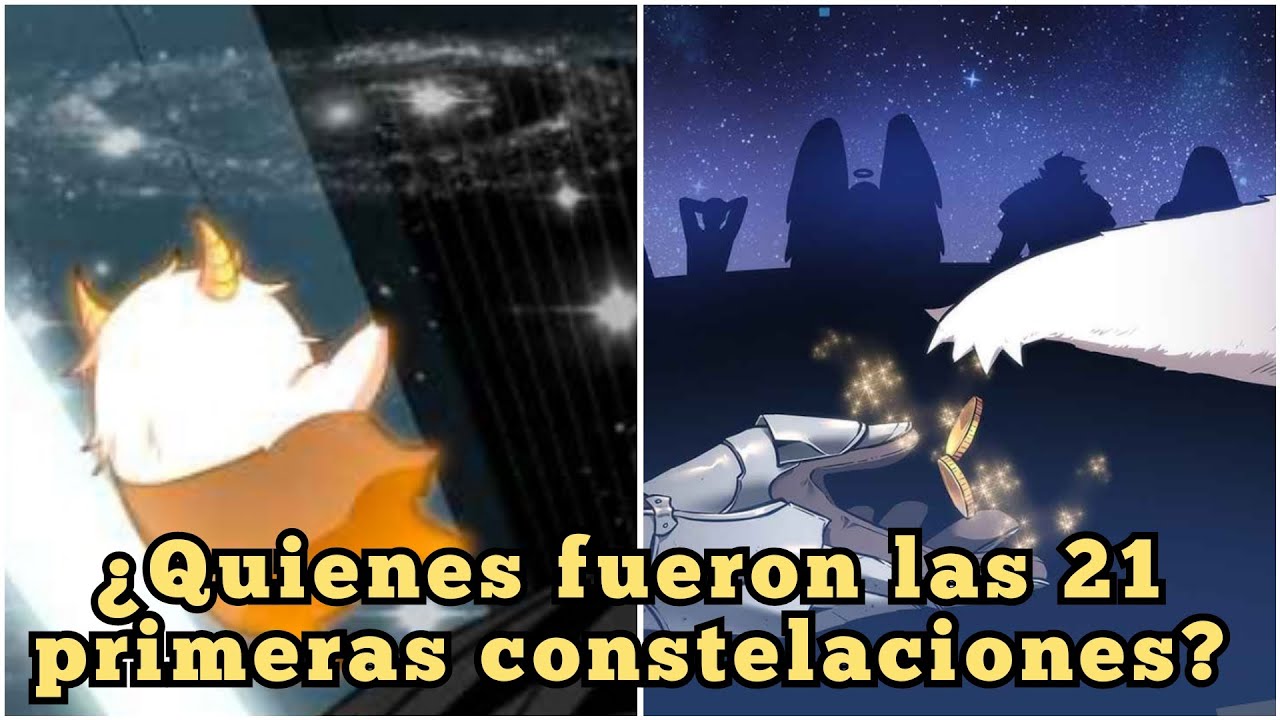 Quienes eran las 21 constelaciones de la primer trasmisión ‐Lector Omnisciente