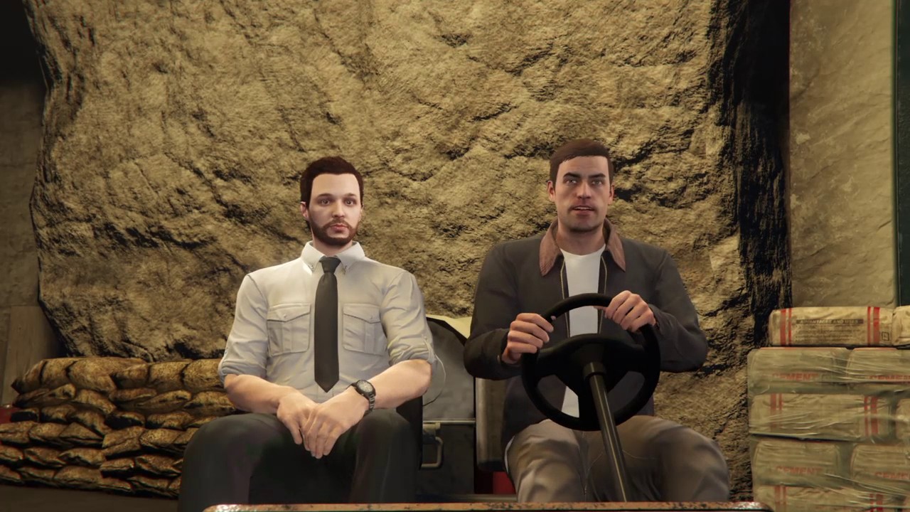 GTA Online - Gunrunning: Bunker Introduction Cutscene
