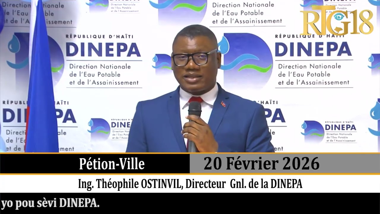 Direktè jeneral DINEPA esplike swivi li fè pou fasilite anplwaye yo al pran fòmasyon pou sèvi DINEPA