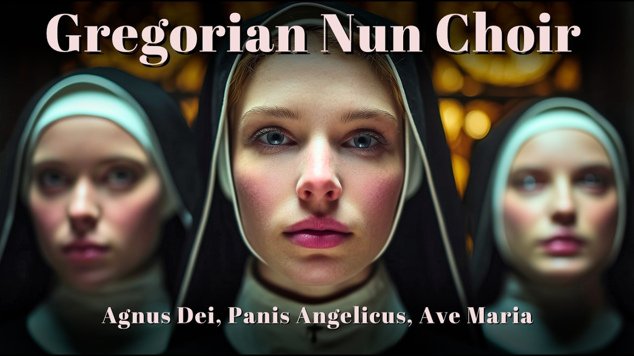 Gregorian Chant Visual Prayer – Agnus Dei, Panis Angelicus, Ave Maria | Sacred Music of Hope