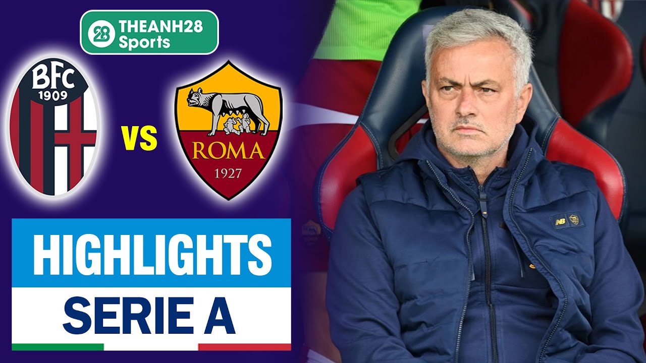 Highlights BOLOGNA vs AS ROMA | Mourinho hết 
