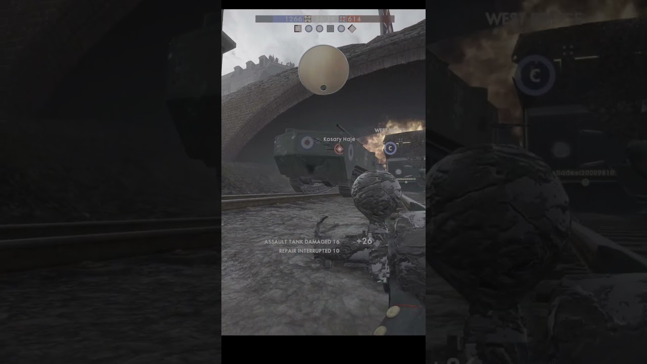 Model 10A Hunter on Amiens #battlefield1 #bf1 #battlefield #gaming #shorts #firstpersonshooter