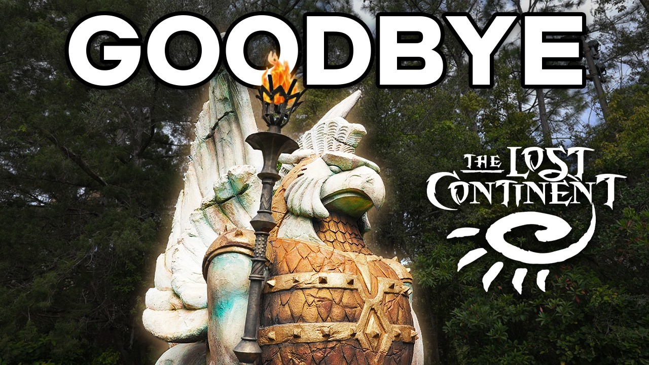 Saying Goodbye to Lost Continent at Islands of Adventure