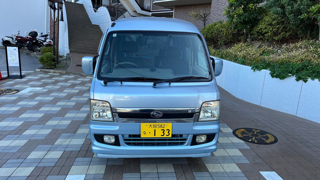 サンバーディアス走行動画  2008年式 4WD 5MT NA  135000km