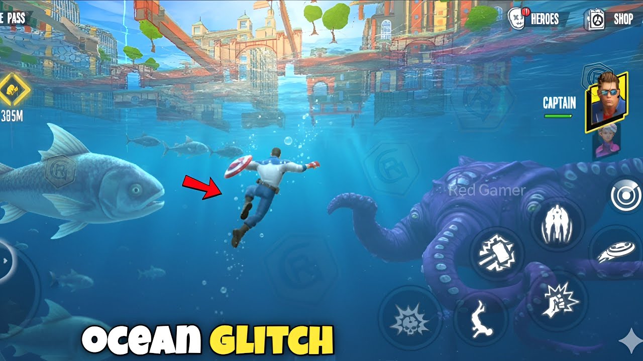 New Portal Unlock Ocean Glitches😄 Spider Fighter 3