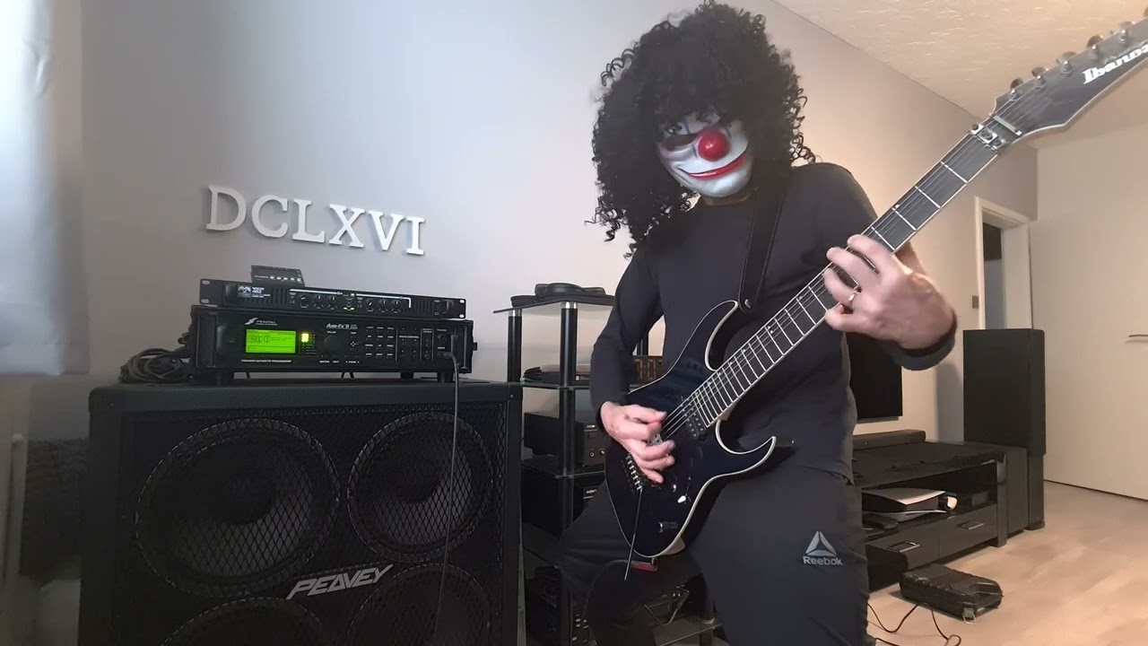 Ibanez RG2027XL with Seymour Duncan Jeff Loomis Noumenon metal test