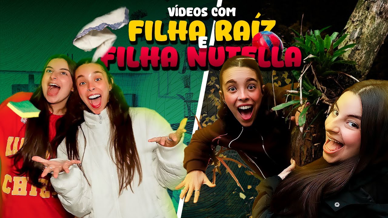 VOCÊ É TIME NUTELLA OU RAIZ? 🤣 - Gi & Madu