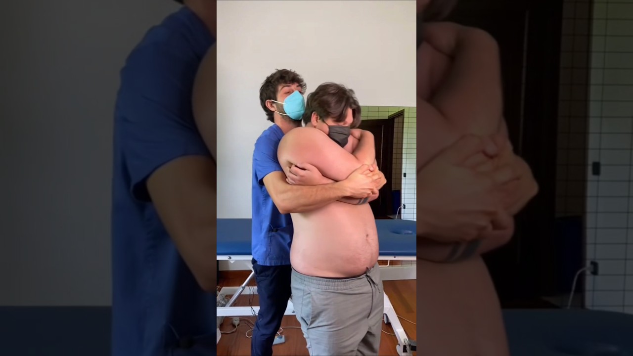 Sblocco la schiena rigida di Nicol&ograve;! #fisioterapia #osteopatia #schiena