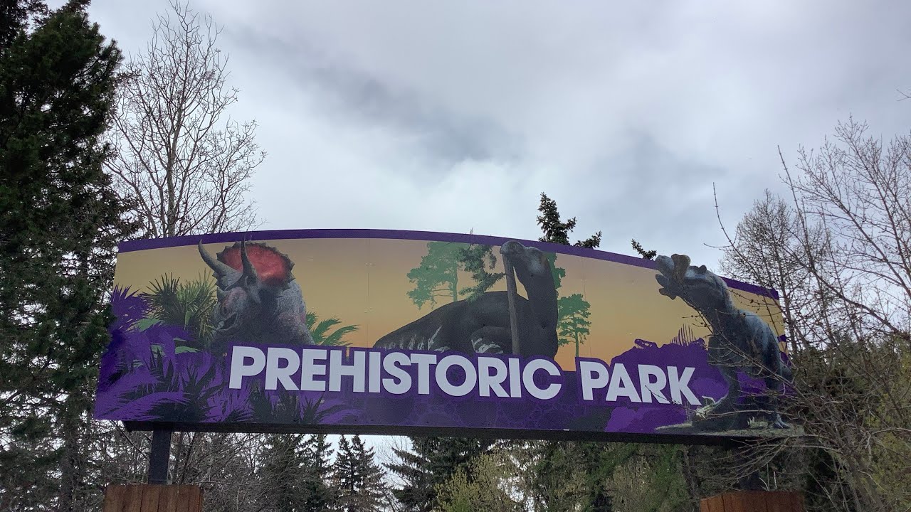 Calgary Zoo Dinosaurs Awakened 2022 Walkthrough to the Park