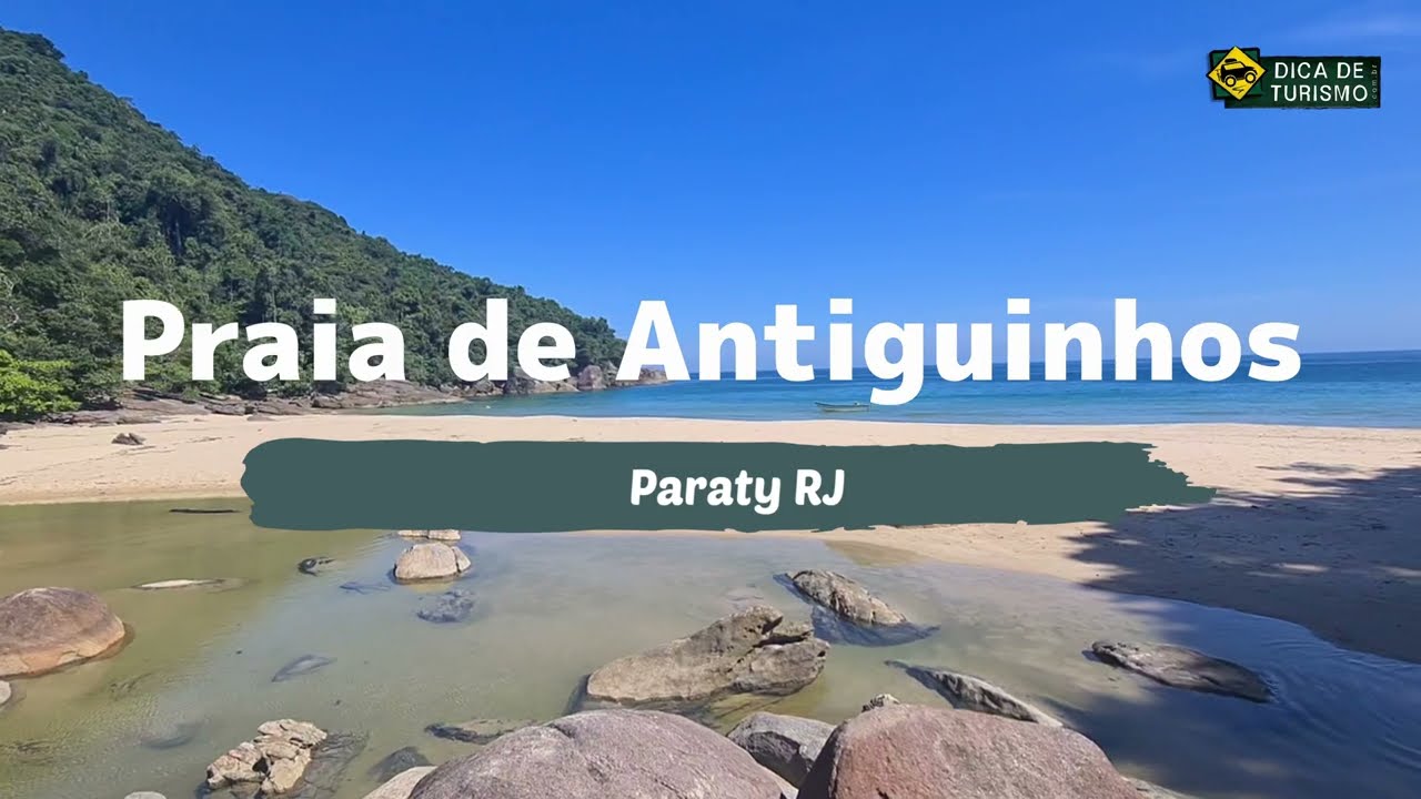 Praia de Antiguinhos em Paraty RJ #praiadeantiguinhos