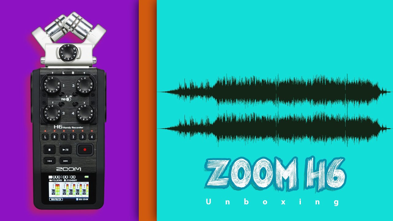 Zoom H6 unboxing review |  معاينة و فتح صندوق | عملاق تسجيل الصوت