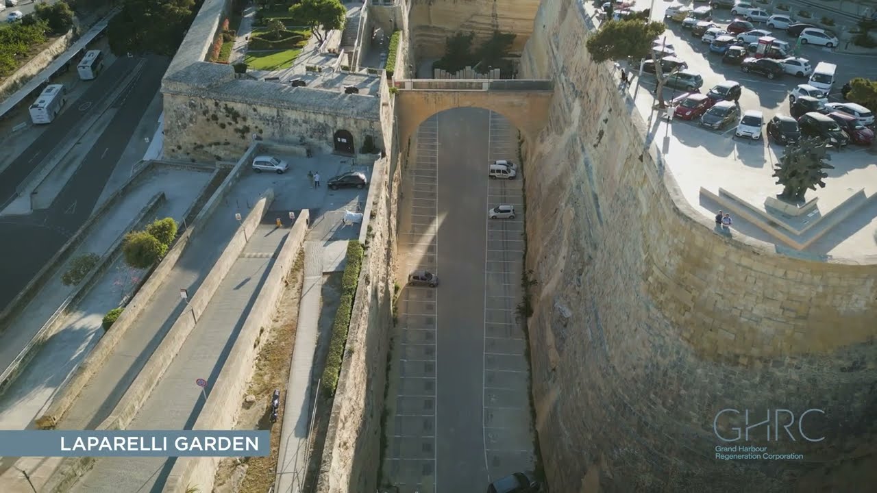 Valletta Ditch - Laparelli Garden