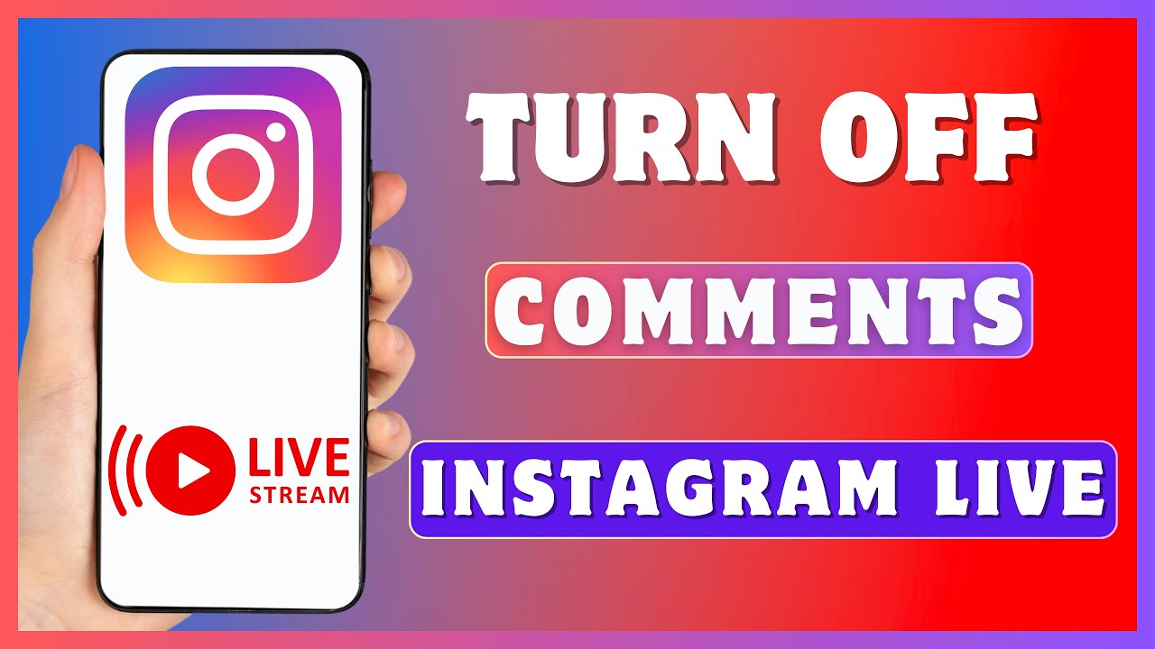 How To Hide Comments On Instagram Live | Instagram Live Chat Comment Turn Off