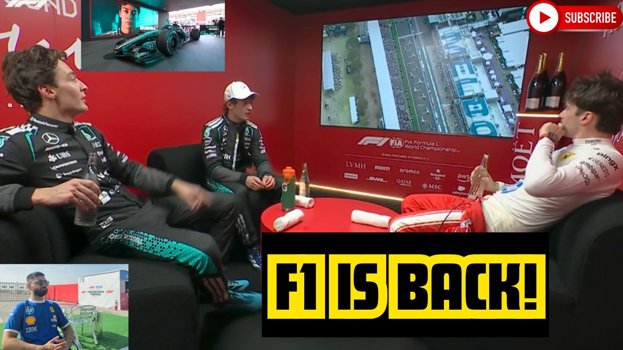 F1 Australian Grand Prix Race - George Russell WINS As Mercedes Dominate But Ferrari LOOK STRONG!
