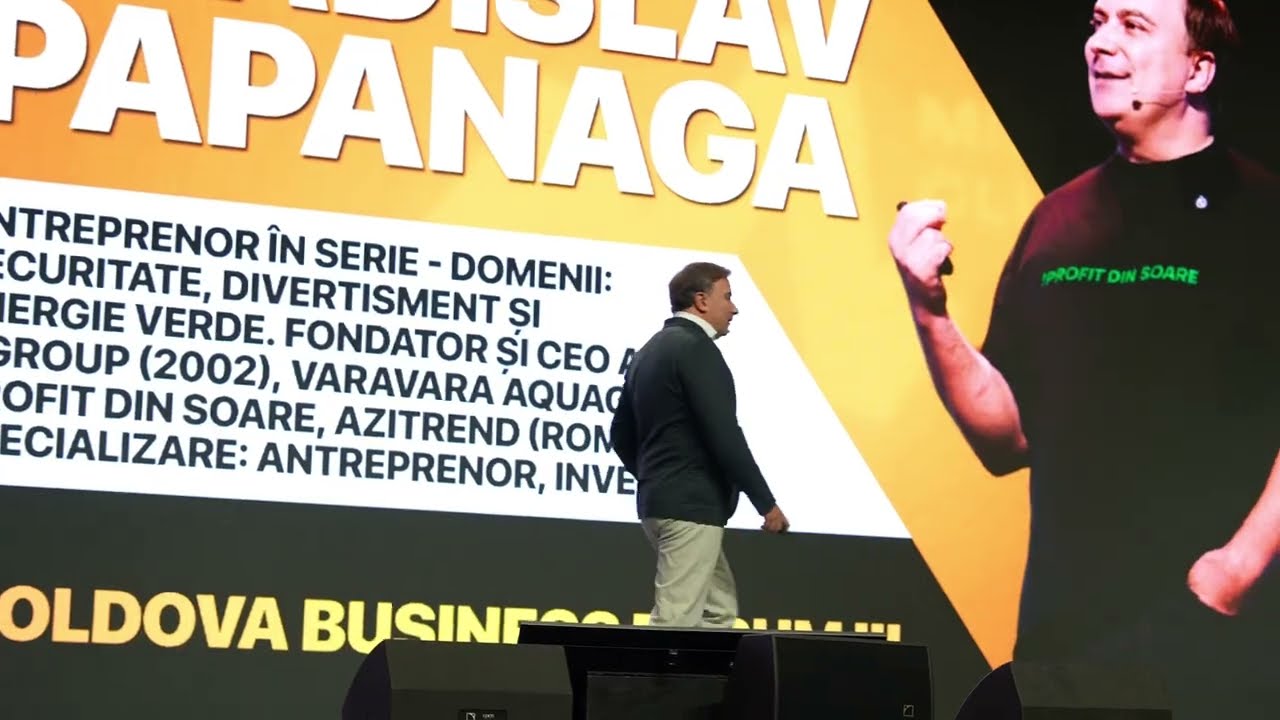 Mituri și adevăruri despre energia verde | Vladislav Papanaga | BUSINESS FORUM MOLDOVA III