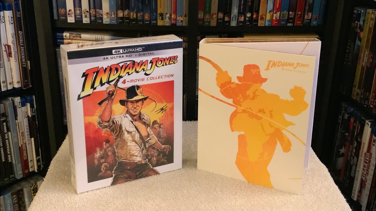Indiana Jones 4K Collection Review + Unboxing / Menu | Harrison Ford