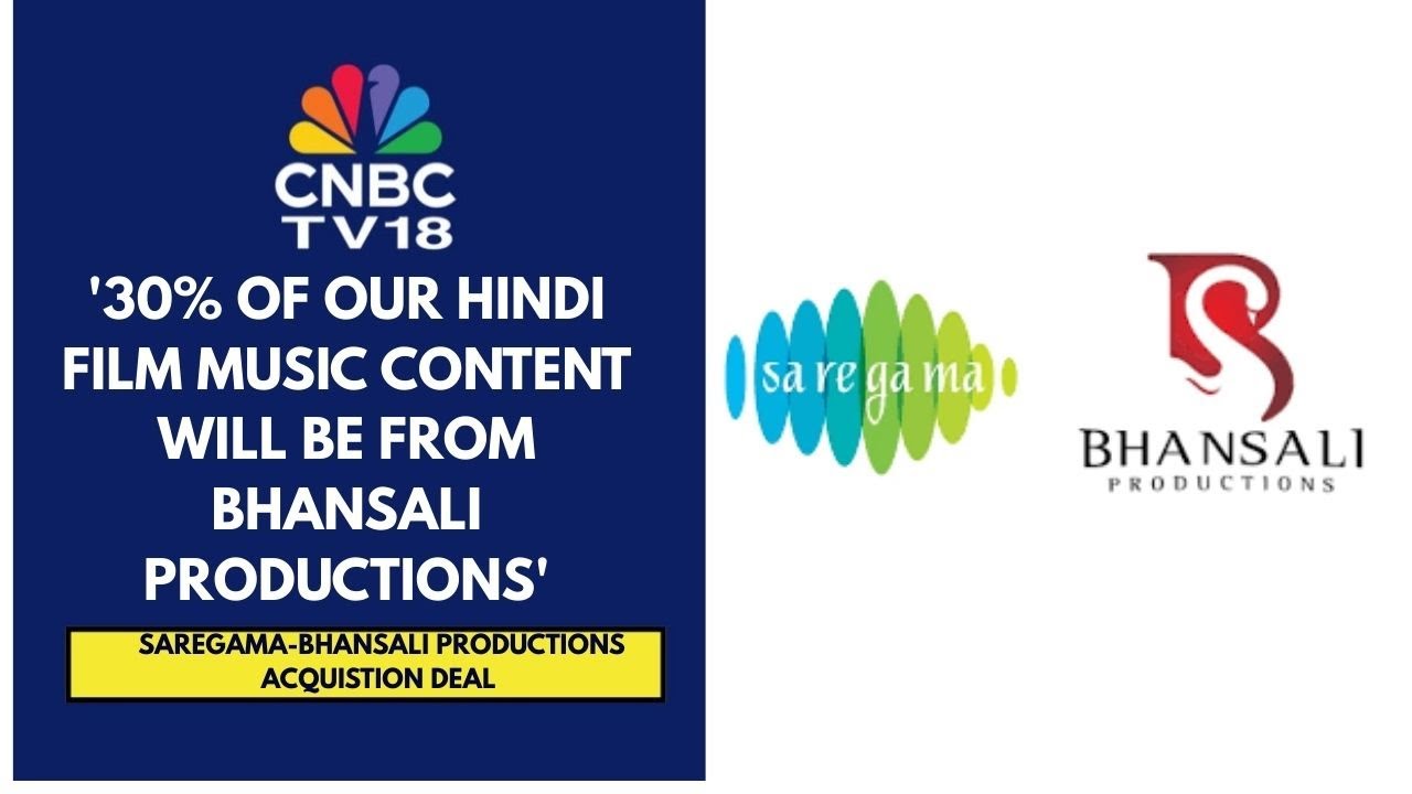 Saregama-Bhansali Productions Deal | Decided To Partner With Sharpest & Most Creative Mind: Saregama