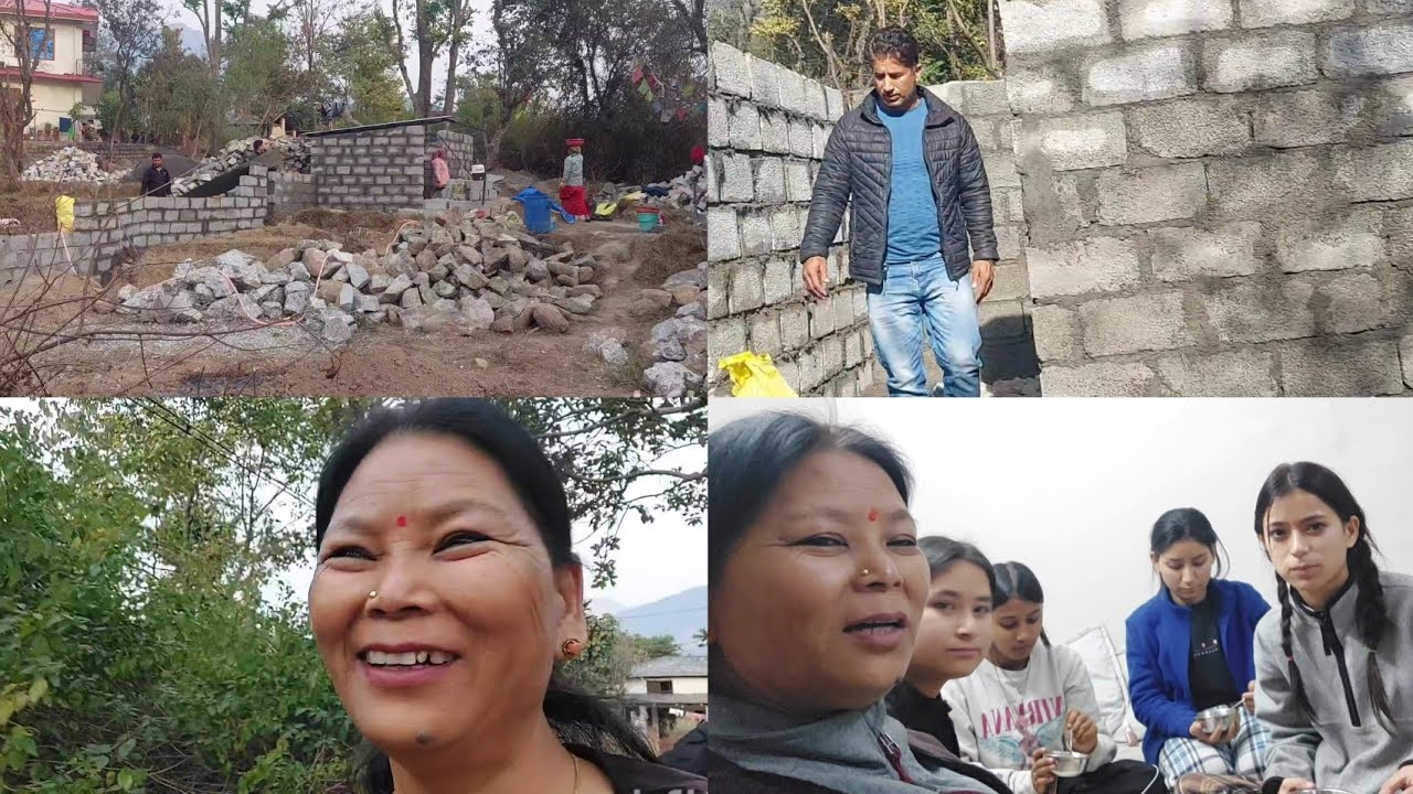 Update on New House Construction #tseringchoedon #tibetanvloger #viral #house 