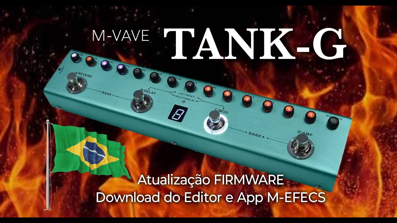 TANK-G da M-VAVE : Update FIRMWARE, download Editores Mobile e PC [✅ REVIEW]  M VAVE TANK G