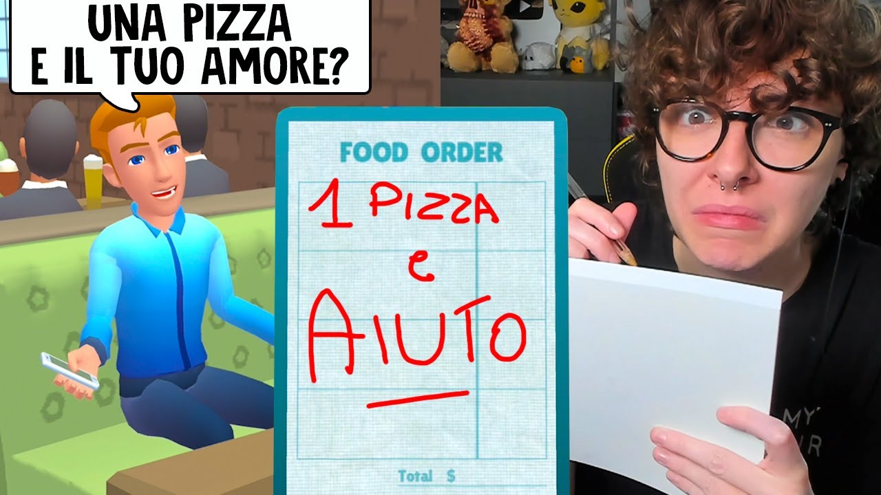 CAMERIERA SIMULATOR ma ho dei clienti STUPIDI
