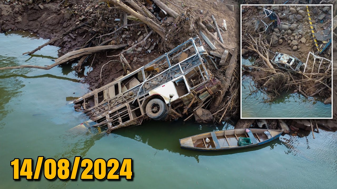 É ISSO QUE ESTÁ APARECENDO NO FUNDO DO RIO APÓS ABERTURA DAS COMPORTAS DA BARRAGEM!