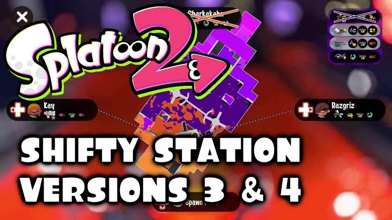 Splatoon 2 - Shifty Station Versions 3 & 4