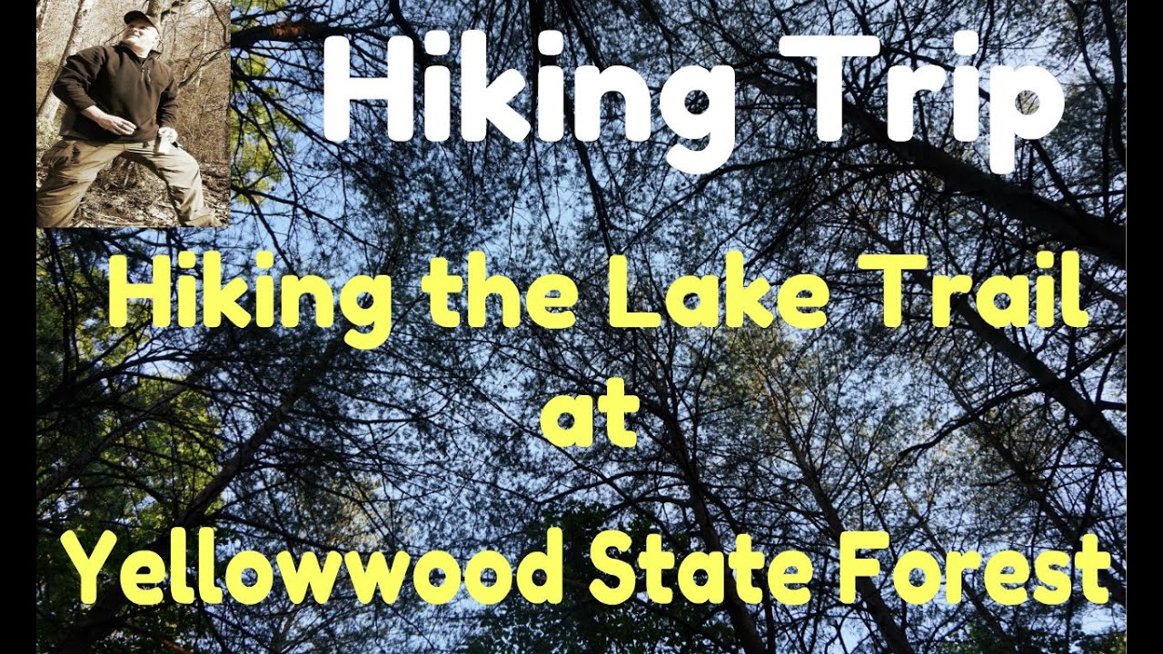Hiking the Lake Trail at Yellowwood State Forest