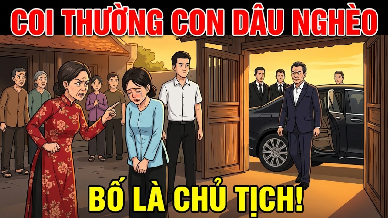 Con Dâu Nghèo Bị Cả Họ Sỉ Nhục – Không Ngờ Cha Cô Là Chủ Tịch Tập Đoàn / Chuyện Nhân Quả