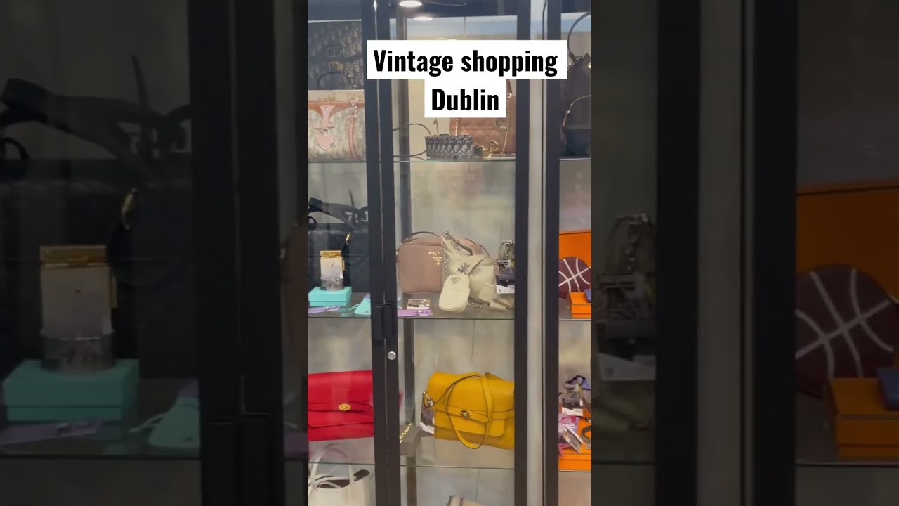 Vintage shopping Dublin, full vlog coming soon! 