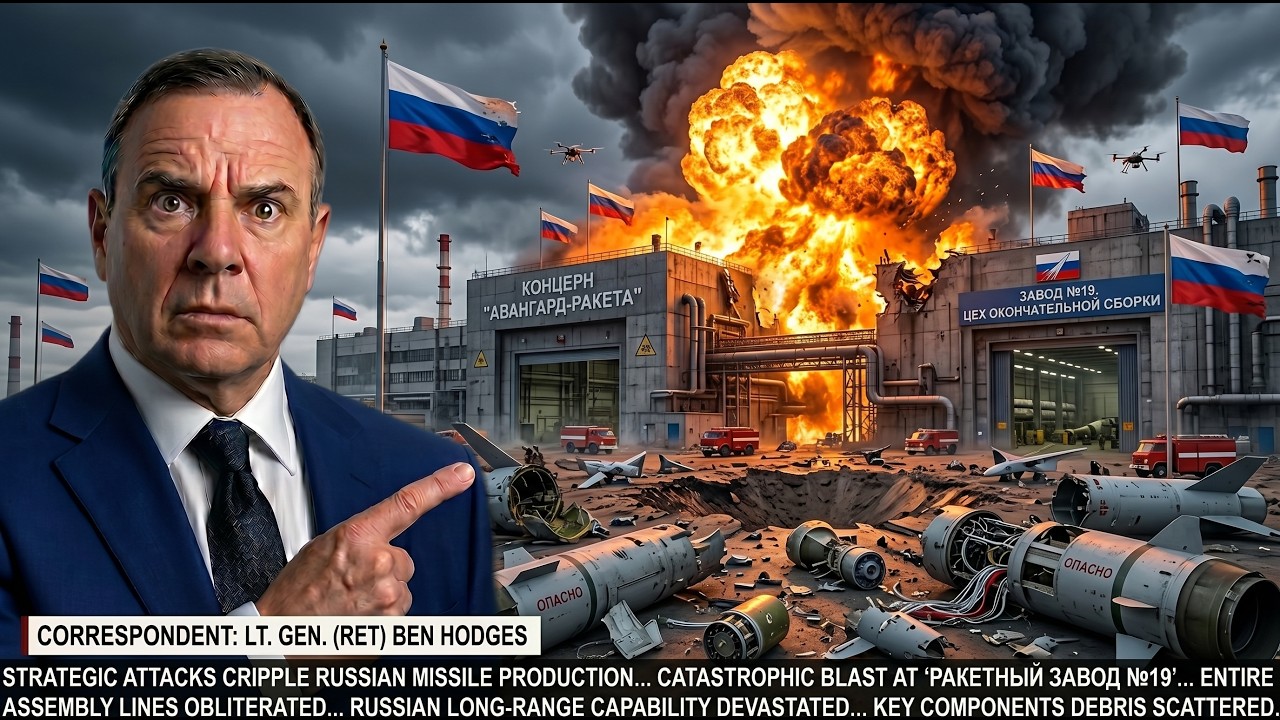 Ukraine Just Hit The Russian Plant That Keeps Putin's Missiles Flying | Ben Hodges