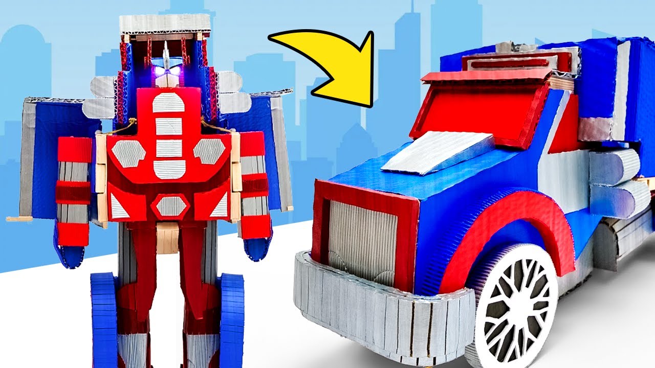 DIY Criando com Papelão: De caixa a robô! 🤖📦