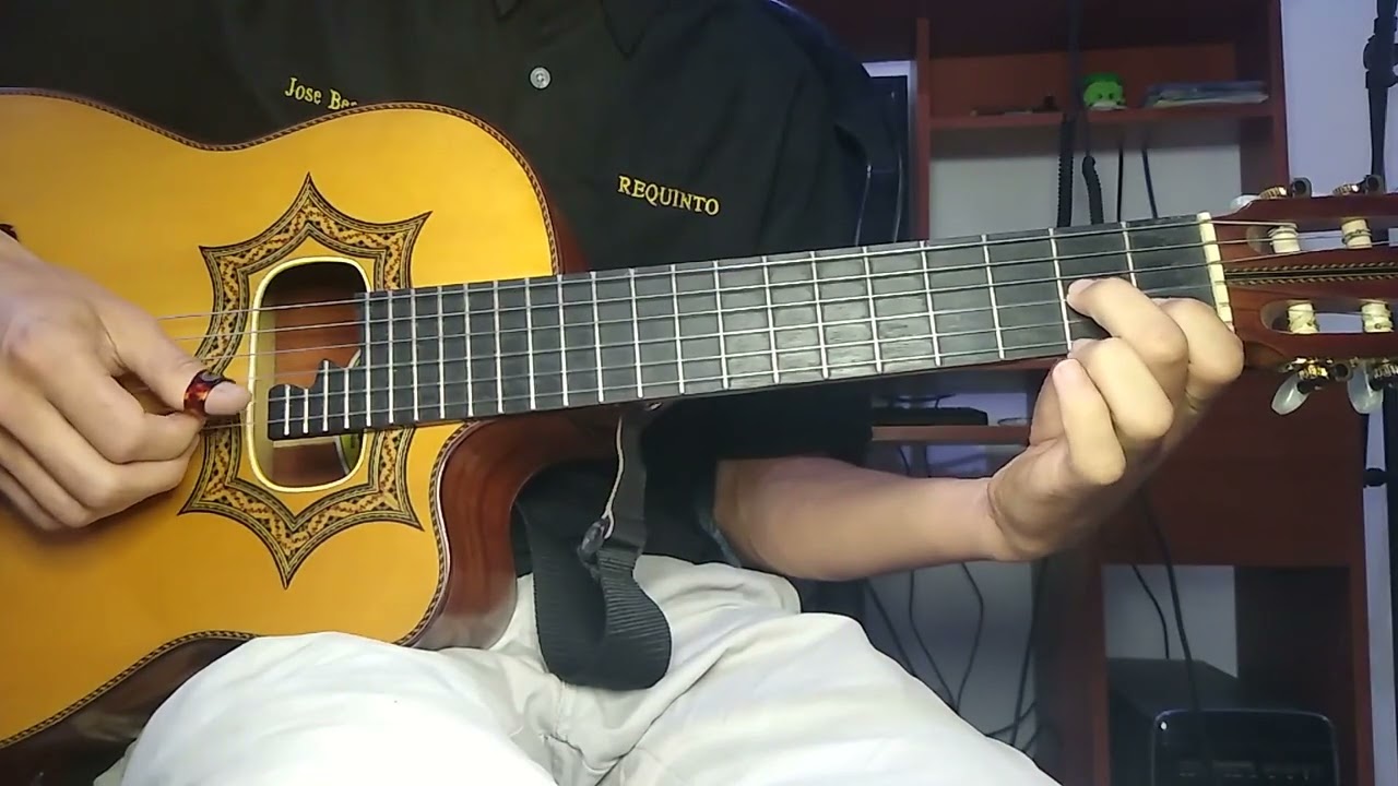 El Pájaro Amarillo Tutorial Requinto Bien explicado