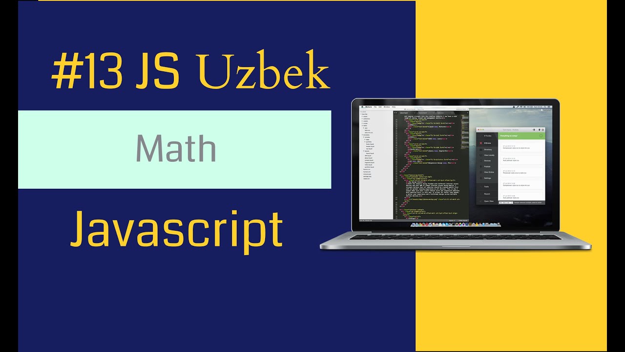 #13 Math || JS Uzbek || Arifmetik amallar Math bn juda oson )
