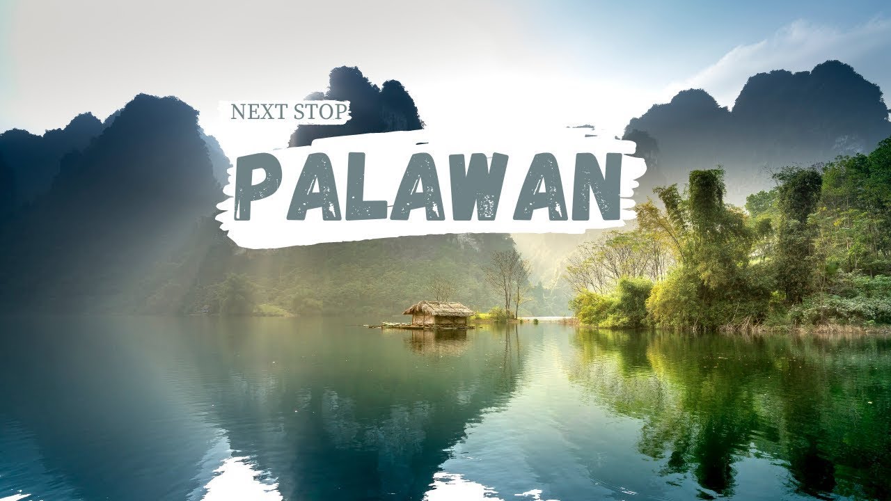 With Music in | Palawan Island Philippines | Relaxing music | Cinematic Tour & Educational Moment |