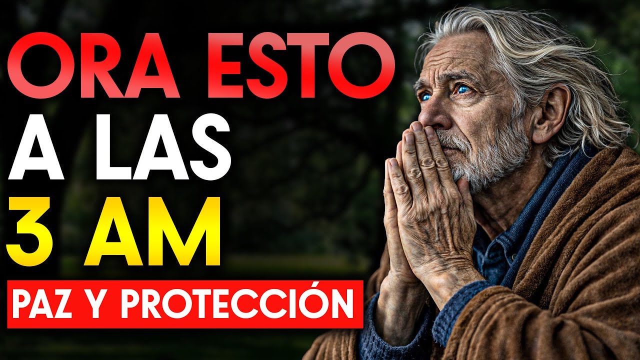 Cómo orar cuando te despiertas a las 3 AM (recibe paz, protección y guía de Dios)
