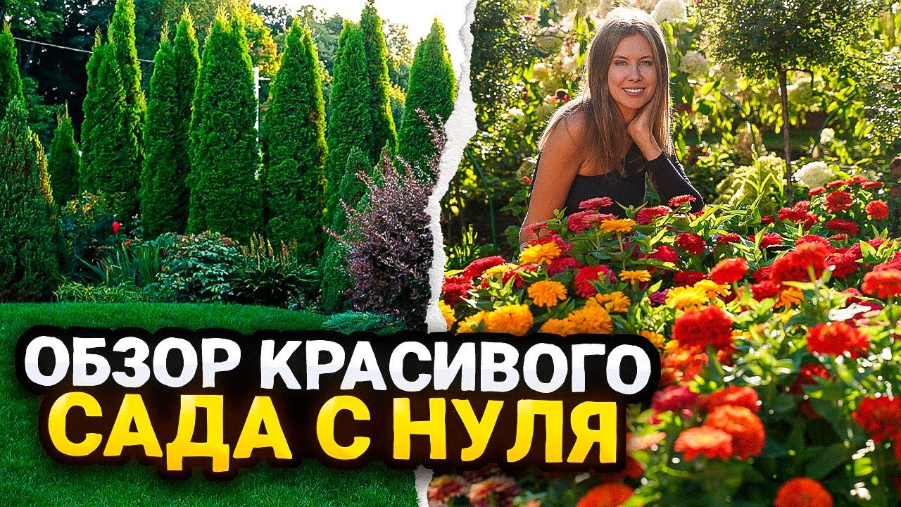 ОБЗОР КРАСИВОГО САДА С НУЛЯ | Идеи ландшафтного дизайна