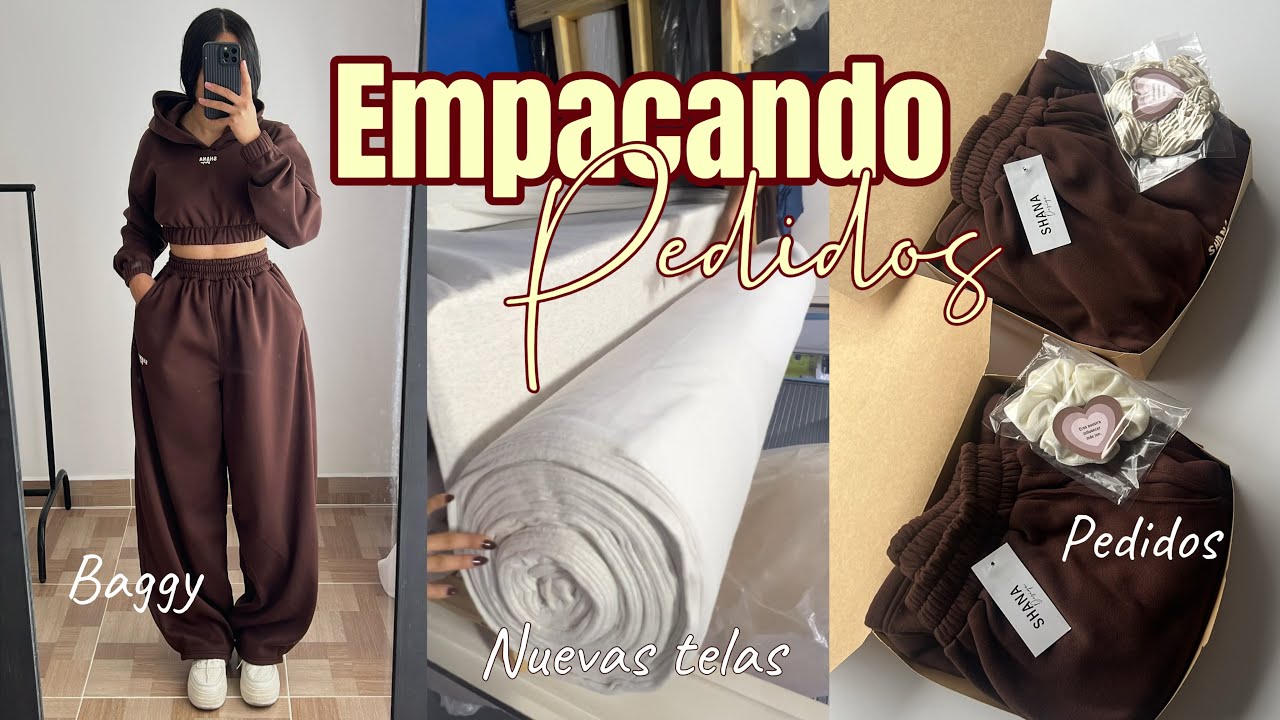 Empacando órdenes y comprando telas | Studio Vlog #smallbizz #studiovlog #colombia #emprendimiento