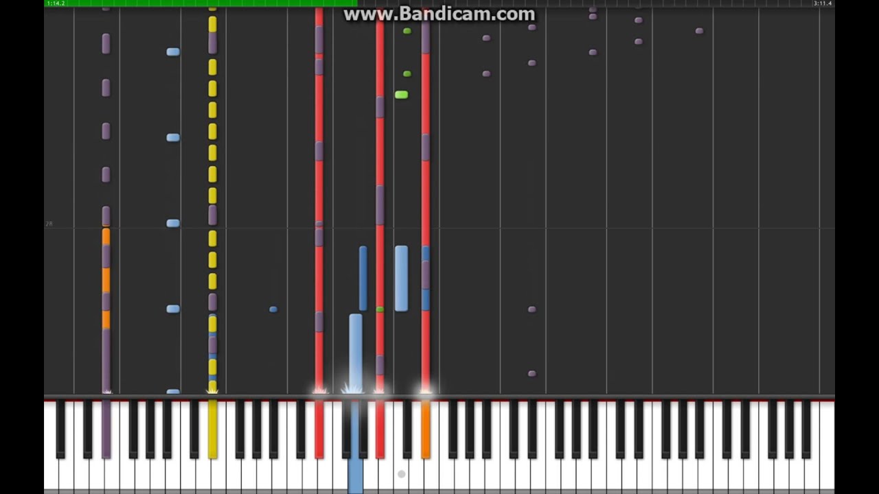 Auld Lang Syne Synthesia Cover + Midi