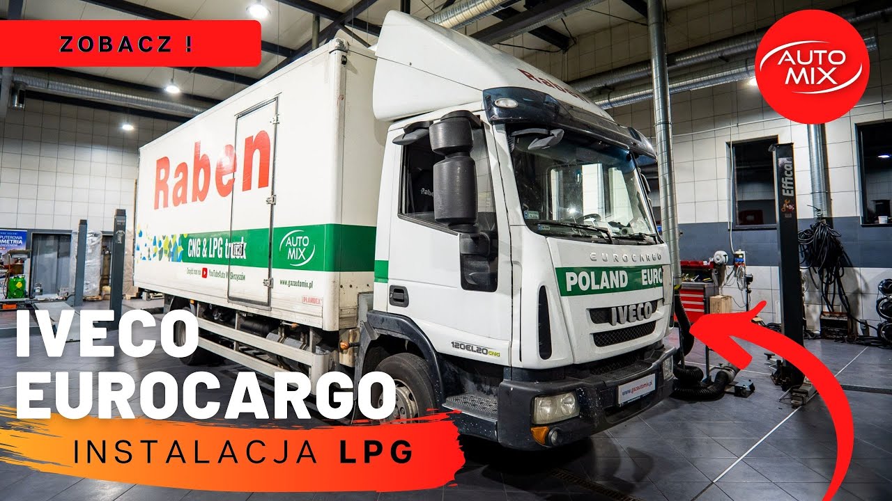 Ciężarowe Iveco Eurocargo w LPG!? Czy to w ogóle możliwe? Sprawdź!