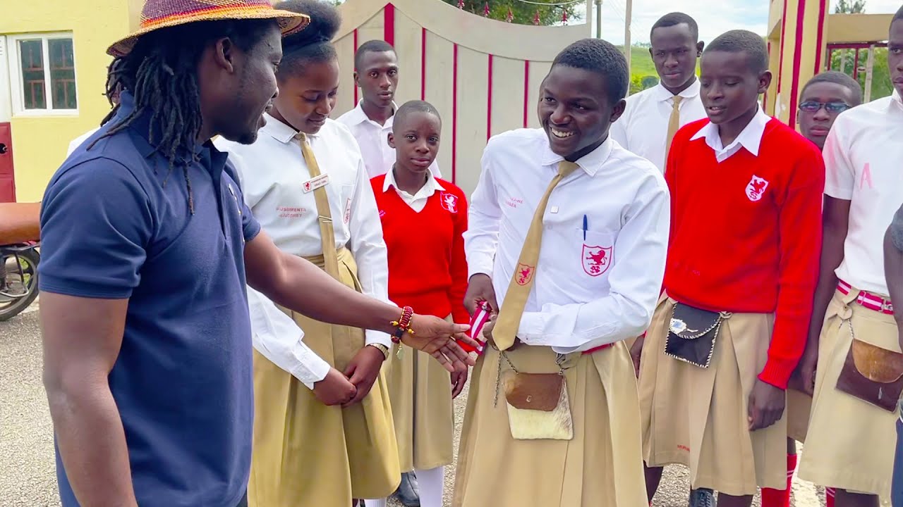 Uganda's Smartest SHS Head Boy Talks About His Kilt Uniform | Nyakasura School.