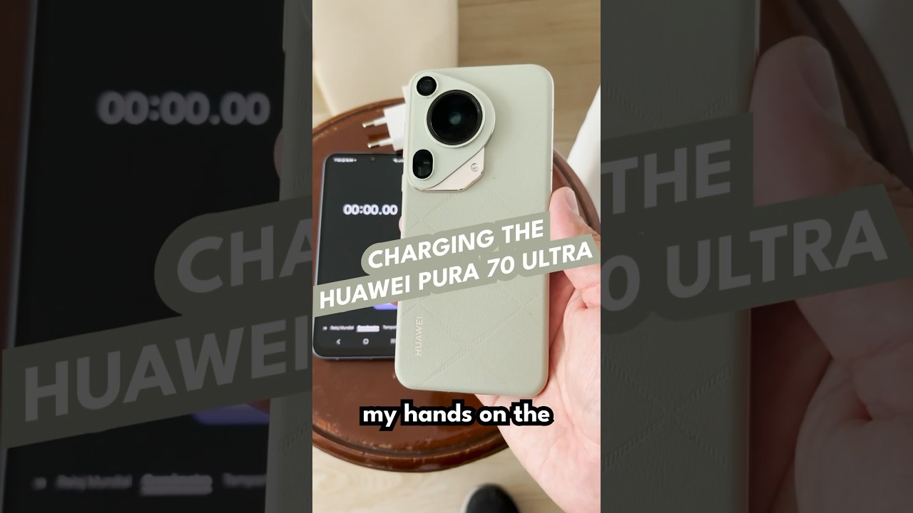 HUAWEI Pura 70 Ultra | Charging test