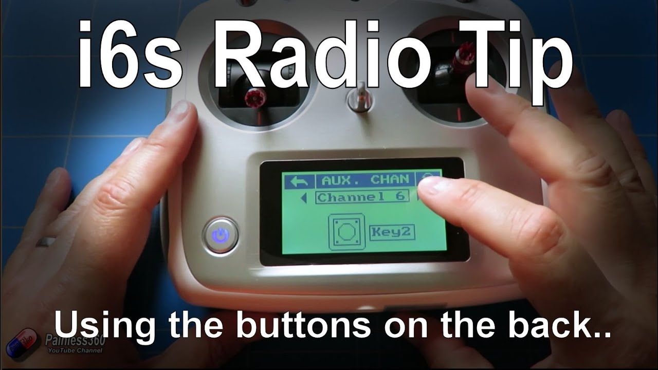 RC Quick Tip: Using the rear i6s radio buttons