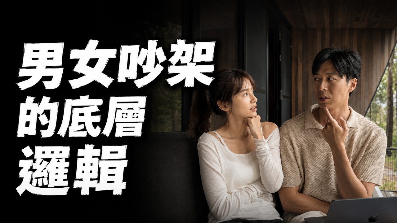 不想再吵架請看這支片，男女吵架的底層邏輯