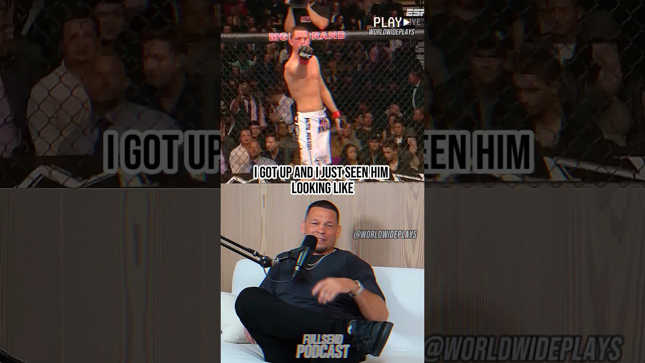 Nate Diaz On Cowboy Cerrone&rsquo;s Disrespect 🤣🤣 #shorts