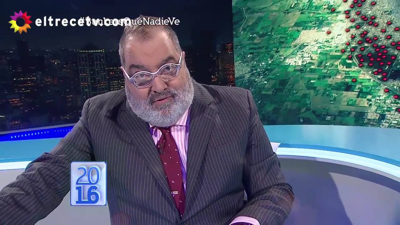 Lanata mostró y dio las direcciones de los búnkers que nadie quiere ver