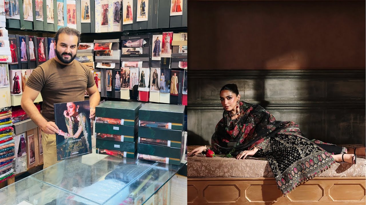 Dastan-E-Jashan By Charizma / Chiffon Suits / Handmade Work / 2025 Collection / SHAHNAZ SILK