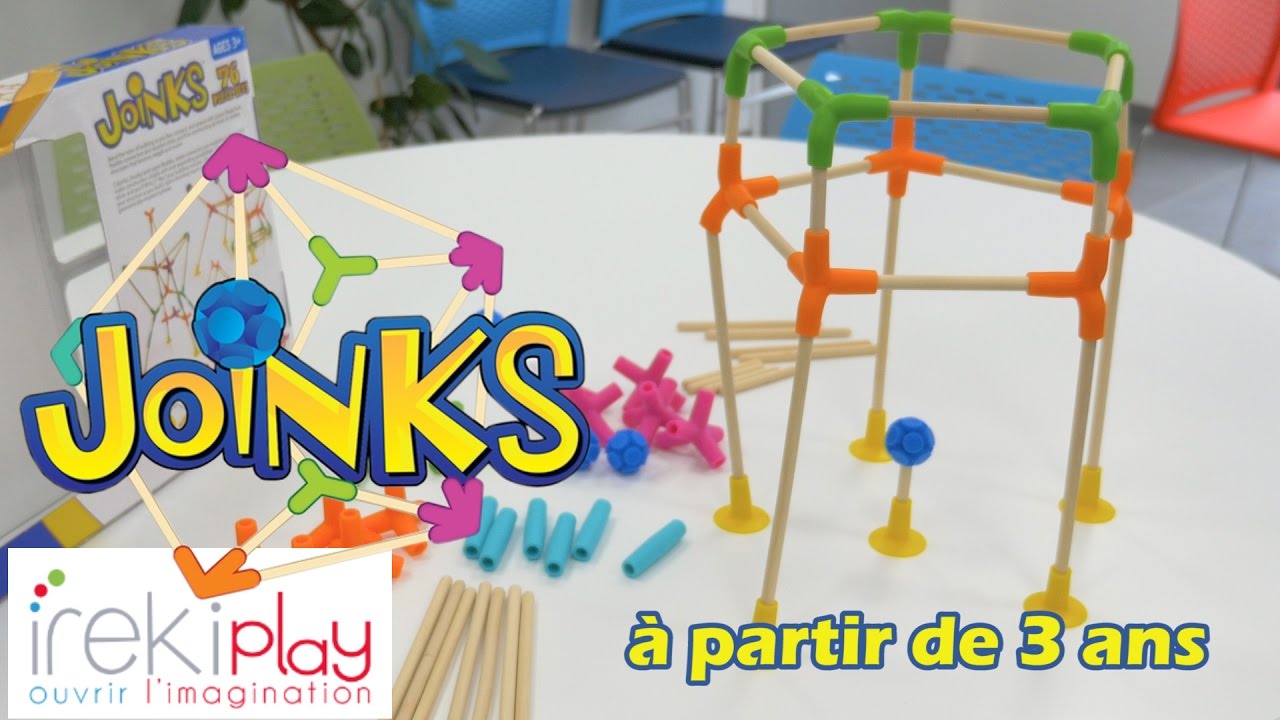 Joinks - D&eacute;mo du jeu de construction 3D ultra flexible