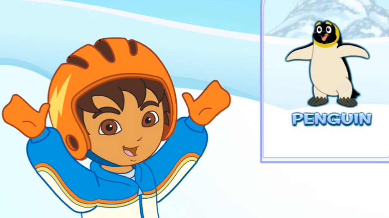 Snowboard Rescue - Go, Diego, Go! Game For Kids