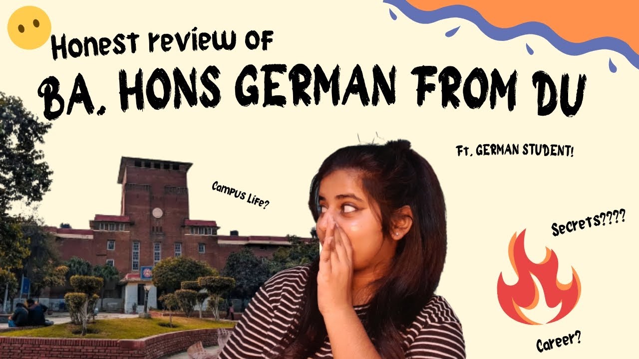 HONEST REVIEW| BA. honours in German from Delhi University #foreignlanguage #delhiuniversity #german
